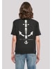 F4NT4STIC Everyday T-Shirt North Anchor with Ladies Everyday Tee in schwarz