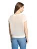 Betty Barclay Lochstrick-Pullover ohne Arm in Rohweiß