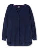 sheego Longbluse in tiefblau