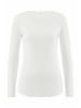 Hessnatur Softrib Longsleeve in naturweiss