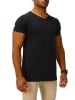 Joe Franks Joe Franks Joe Franks Herren Basic T-Shirts V-Neck HIGH in black