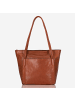 Jekyll & Hide Paris Schultertasche RFID Schutz Leder 36 cm in tan