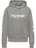 Hummel Verstellbare Taille Kapuzenpullover Hmllegacy Damen in GREY MELANGE