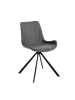 Angel Cerdá Drehstuhl 4071 in Grau/Schwarz – (B)54 x (H)82 x (T)58 cm