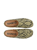 Bianco Mules in YellowSnake1