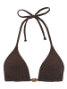 LASCANA Triangel-Bikini-Top in braun