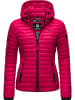 Marikoo Steppjacke Samtpfote in Fuchsia