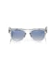 Frankie Morello Weiß Acetat Herren Sonnenbrille
