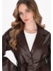 DreiMaster Women Coat in coffee brown