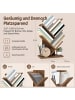 VASAGLE Bücherregal Custos in Braun - (B)30 x (H)51 x (T)17.2 cm