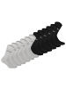 Diadora Socken 12er Pack in Schwarz/Hellgrau
