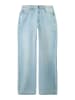 TWO SOON Jeans in Light Blue Bleached Denim