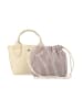 myMo Women Tote Bag in Offwhite