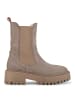 POELMAN Chelsea-Stiefel "MERLIER" in Taupe