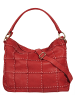 Samantha Look Shopper echt Leder in rot