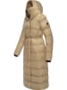 ragwear Steppmantel Niara Long in Taupe