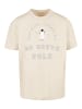 F4NT4STIC Heavy Oversize T-Shirt Pinguin Knut & Jan Hamburg in sand