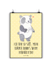 Mr. & Mrs. Panda Plakat Panda Insulinpumpe mit Spruch in Gelb Pastell