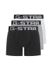 G-Star Boxershort 3er Pack in Weiß/Grau/Schwarz