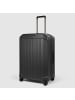 Piquadro PQ-Light 4 Rollen Trolley 69 cm mit Dehnfalte in matt black