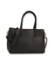 Toscanto Leder Handtasche Toscanto Tasche schwarz ca. 35cm