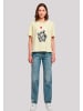 F4NT4STIC Everyday Tee Love is all you need in softyellow