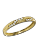 GoldDream Goldring 333 Gelbgold - 8 Karat Glamour Größe 58 (18,5) Ringe