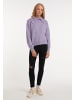 myMo Damen Strickpullover in Lila Melange