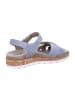 Longo Komfort Sandalen in Blau