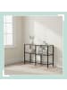 relaxdays Konsolentisch in Schwarz - (B)100 x (H)73 x (T)30 cm