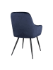 ebuy24 Esszimmerstuhl Hasse Blau 2er Set