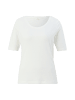 s.Oliver T-Shirt kurzarm in Creme