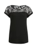 LASCANA Strandshirt in schwarz