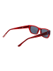 New Balance Männer Sonnenbrille Rechtwinklig Rot