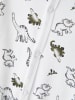name it Baby Strampler "Dino" mit Knopf in Weiß