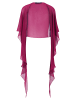 Vera Mont Chiffonstola mit Volant in Sweet Berry