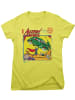 Superman Shirt "Superman in Action Comics Issue 001 Girly Tee" in Gelb