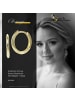 GoldDream Gold, 333er Gelbgold Damen Creolen Shine Ohrring ca. 15mm