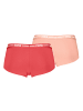 Puma 2er Pack Mini Shorts in Koralle