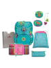 DerDieDas ErgoFlex Superflash Schulranzen-Set 5tlg. in Paradise