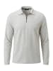 Zero  Sweatshirt mit Kragen in Silver Beige