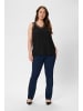 KAFFE curve Ärmellose Bluse KCjakobine Regular fit in Black Deep