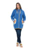 LAURASØN Sweatjacke in fernblau
