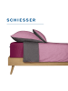 Schiesser Edeljersey-Spannbettlaken Jessi in Beere