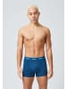 SNOCKS Boxershorts aus Bio-Baumwolle Blaue Streifen 6 Stück