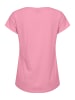 b.young Shirt Kurzarm Rundhals Sommer Top in Pink