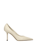 Jimmy Choo Beige Leder High Absatz Pumps