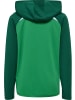 Hummel Kinder Trainingsjacke "Lead 2.0 Zip Hoodie" in Grün