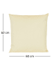JACK 1x Outdoor Kissenhülle 60x60cm Uni in Beige