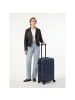 Police London 4 Rollen Trolley 64 cm mit Dehnfalte dark navy